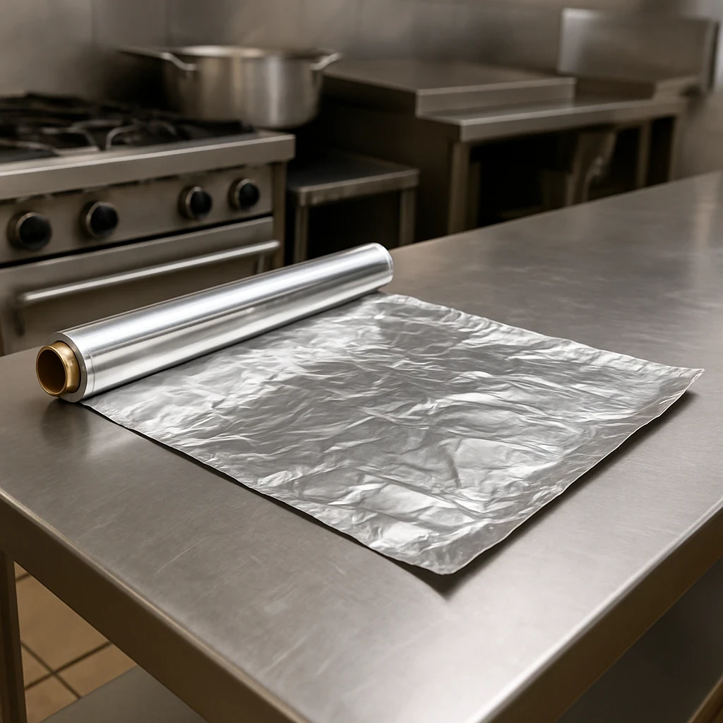 Folia aluminiowa - niezastąpiona w gastronomii